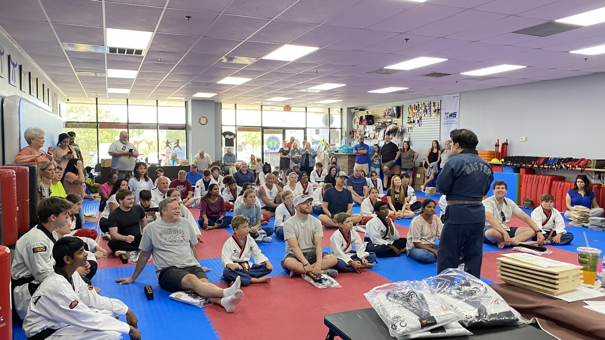 Adult training session